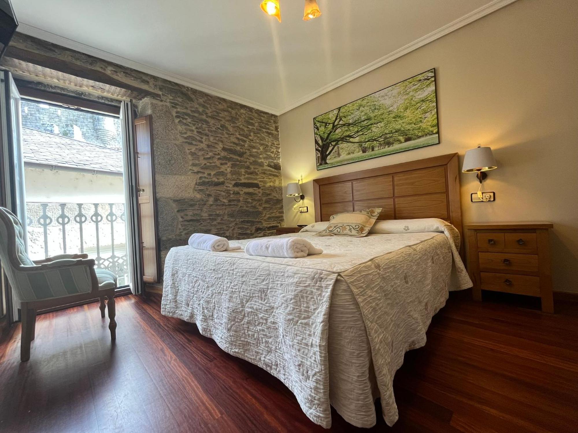 Hotel Caldelas Sacra-Pension Rustica 3 Estrellas Кастро-Кальделас Экстерьер фото